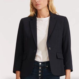 Veronica Beard Navy Dickey Jacket